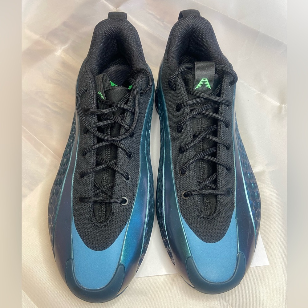 adidas Black and Blue Athletic Shoes